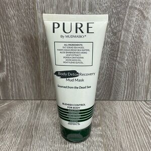 NWT Pure by Mudmasky - Body Detox Recovery Mud Mask 8.8 fl oz